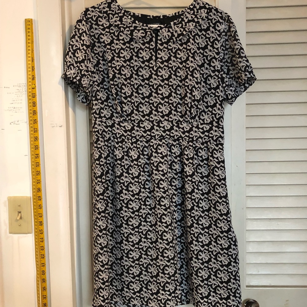 J Crew Factory Bow Dress